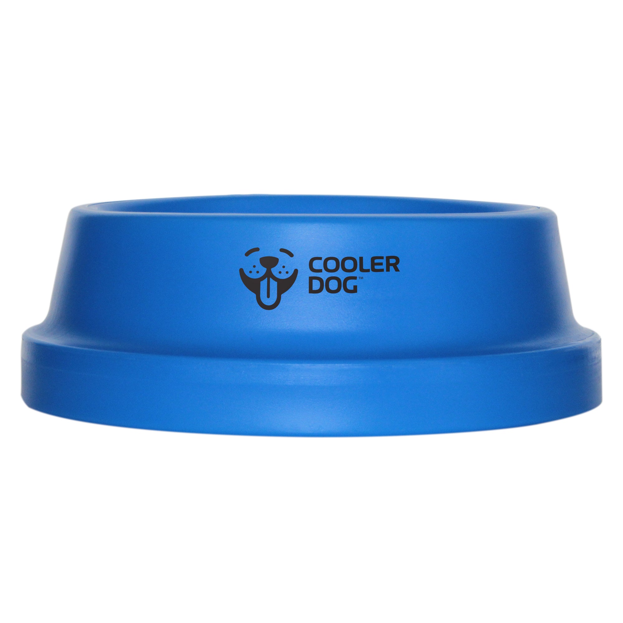 CoolerDog freezable bowl, blue