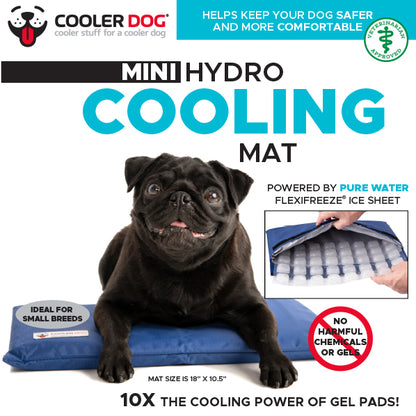 CoolerDog Mini Hydro Cooling Mat product packaging