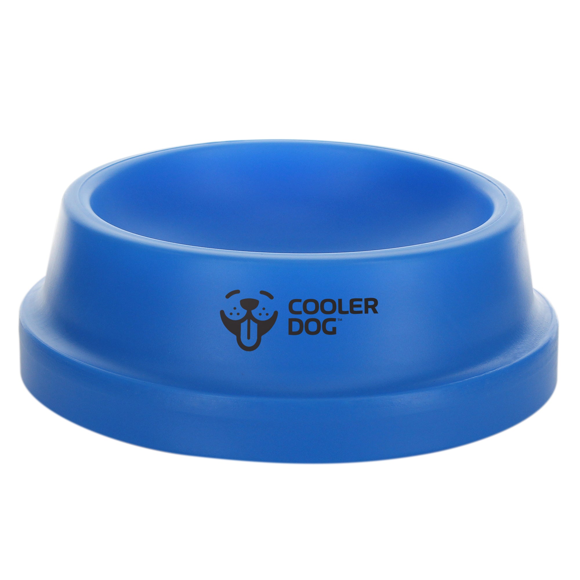 CoolerDog freezable bowl, blue