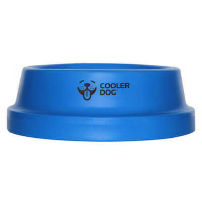 CoolerDog freezable bowl, blue